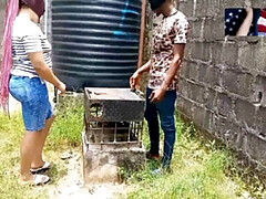 Amerikaans, Anaal, Grote lul, Blond, Pijpbeurt, Interraciaal, Rijpe lesbienne, Ruw