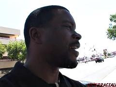 美女, デカチン, フェラチオ, 黒人, ハードコア, 異人種間, 淫乱熟女, ヤリマン
