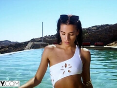 アナル, お尻, 美女, 茶髪の, イマラチオ, 顔射, 馬乗り, オッパイの