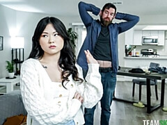 Asiático, Culo grande, Verga grande, Mamada, Morena, Estilo perrito, Adolescente, Tetas