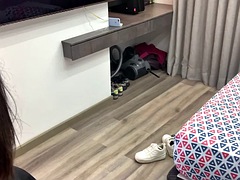 Leie, Grosse titten, Konturen der schamlippen, Geile alte tussi, Latina, Milf, Stiefmutter, Spanner