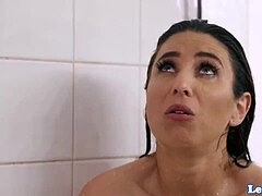 Любители, Ванна, Лесбиянка, Втроем