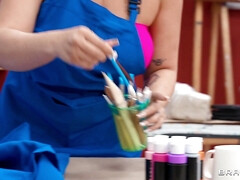 Cul, Nana, Petit ami, Orgasme, Chatte, Nénés, Mouillée