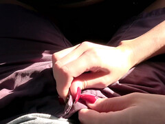 アメリカ人, デカパイ, 茶髪の, イく瞬間, バック, 開帳, ピアス, オマンコ