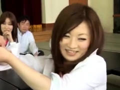 Asiático, Mamada, Fetiche, Japonés, Madres para coger, Al aire libre, Realidad, Uniforme