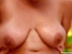 Lewd Gabriela Lopez heart-stopping sex movie