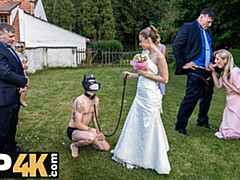Tsjechisch, Fetisj, Hardcore, Hd, Buiten, Openbaar, Bruiloft, Vreemd