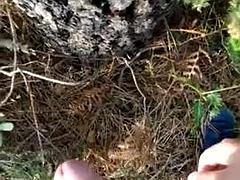 Français, Homosexuelle, Branlette thaïlandaise, Masturbation, De plein air, Public