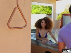 黒人, フェラチオ, イく瞬間, バック, 黒人, ハードコア, 赤毛, 馬乗り