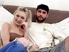 Cul, Grosse bite, Blonde, En levrette, Souple, Seins naturels, Maigrichonne, Adolescente