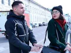 Hundestellung, Brille, Handjob, Rasiert, Dürr, Tätowierung, Jungendliche (18+), Titten