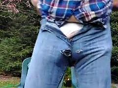Amateur, Botas, Gay, Masturbación, Al aire libre, Fumando, Solo, Camara web