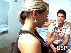 Amateur, Couple, Cocu, Argent, Adolescente, Pute