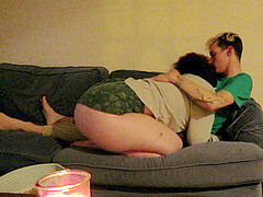 Evening Quickie with pawg l internal cumshot