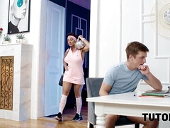 Grosser arsch, Vollbusig, Hundestellung, Reif, Milf, Muschi, Rotschopf, Titten