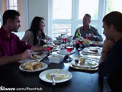 Femme couguar, Couple, Hd, Embrassement, Léchez, Chatte, Réalité, Nénés