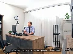 Mooi, Bizar, Gevangen, Brillen, Hd, Naakt, Kantoor, Schreeuwen