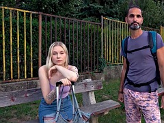 Europees, Vriendin, Hardcore, Gezichtspunt, Geschoren, Zuigen, Tatoeage, Tieten likken