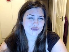 素人, ぽっちゃり, 茶髪の, 指いじり, オナニー, ウェブカメラ