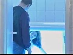 アナル, アジア人, デカチン, デカパイ, 手コキする, オナニー, 淫乱熟女, 赤毛