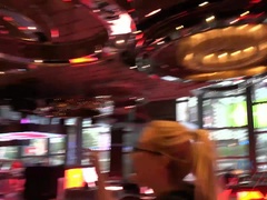 Badkamer, Blond, Pijpbeurt, Vriendin, Brillen, Gezichtspunt, Kut duiken, Geschoren