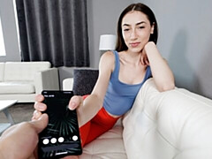 お尻, デカチン, フェラチオ, バック, 毛深い, オマンコ, ティーン, オッパイの