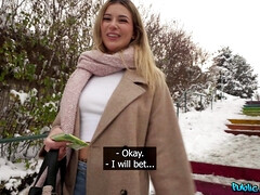 Mamada, Botas, Polla, Tetas naturales, Al aire libre, Pov, Coño, Español