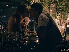 デカチン, フェラチオ, 茶髪の, 浮気者, 黒人, 異人種間, 馬乗り, 妻