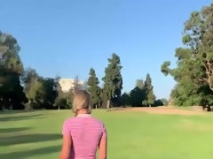 Culo grande, Rubia, Tetona, Polla, Tetas naturales, Pov, Público, Adolescente