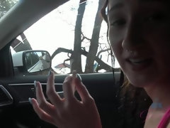 素人, 茶髪の, 指いじり, オーガズム, 公共, オマンコ, 喫煙, オッパイの