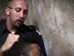 Hot gay blowjob Suspect on the Run, Gets Deep Dick