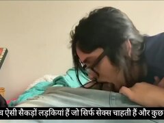 デカチン, デカパイ, フェラチオ, 口内発射, 手コキする, インド人, 淫乱熟女, オッパイの