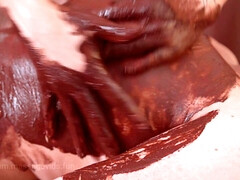 Nana, Belle grosse femme bgf, Gros cul, Gros seins, Plantureuse, Masque, Massage, Nénés