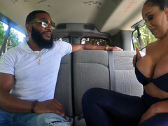 デカパイ, 黒人, フェラチオ, 黒人, 異人種間, ラティーナ, 淫乱熟女, ヤリマン