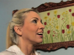 Rubia, Mamada, Estilo perrito, Hd, Interracial