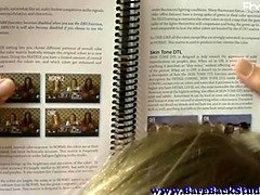 Blondine, Spermaladung, Schwanz, Hd, Wichsen, Lecken, Muschi, Ablutschen