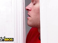 Grosser arsch, Grosse titten, Bruder, Schwanz, Hardcore, Hd, Realität, Rasiert