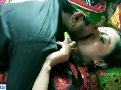 Indian chubby MILF impassioned sex