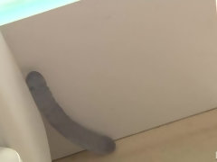 Entre bastidores, Culo grande, Tetas grandes, Rubia