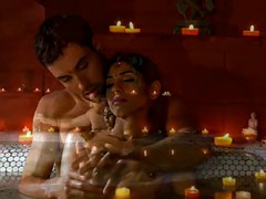 茶髪の, カップル, 指いじり, ゲイ, ハードコア, マッサージ