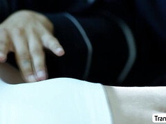 アナル, デカパイ, イマラチオ, コキ, シーメール