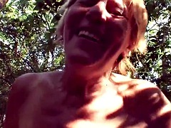 69, 顔射, ドイツ人, お婆さん, ハードコア, アウトドア, 公共, 魅力的
