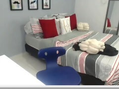 Dirty Arab babe in headscarf teasing with her giant big naturals