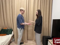 フェラチオ, 茶髪の, ゲーム, ハメ撮り, スラップ, ストリップ, ストリッピング, ティーン