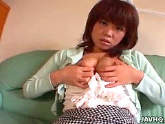 Asiatique, Japonaise, Masturbation, Chatte, Solo