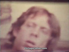 Girl Sucks and Fucks a Really Big Dick (1970s Vintage)