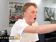 アナル, デカ尻, デカパイ, フェラチオ, 淫乱熟女, 赤毛, オッパイの