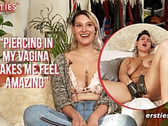 素人, クリトリス, 指いじり, ドイツ人, ゴム, オナニー, 乳首, オイル