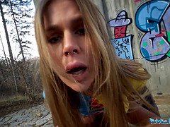 Grosse bite, Gros seins, Brunette brune, Hd, Monstre, Public, Rugueux, Criant