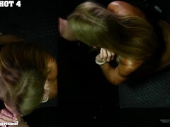 フェラチオ, 口内発射, イマラチオ, 顔射, のぞき穴, 熟年, 淫乱熟女, オッパイの